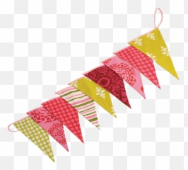 Bunting Flag Banner Retro - png