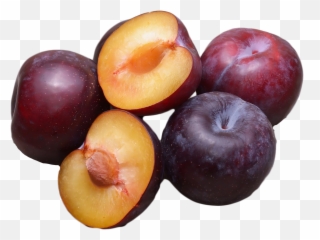 Plums Halved Png Image Plum