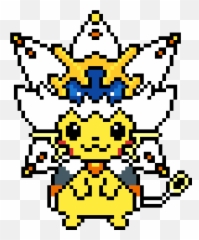 Pixel Art Pikachu Solgaleo Png
