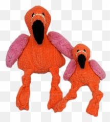 Hugglehounds Flamingo Knottie Dog Toy - Dog Toy Png,Dog Toy Png