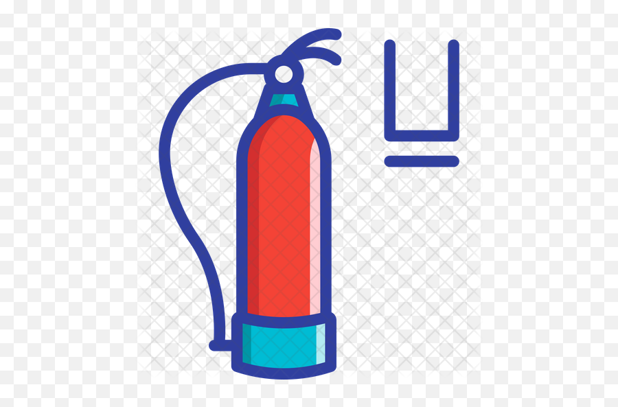 Fire Extinguisher Icon Of Colored - Cylinder Png,Fire Extinguisher Png