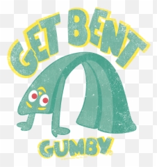 Gumby Get Bent Mens Regular Fit T - Language Png,Gumby Png
