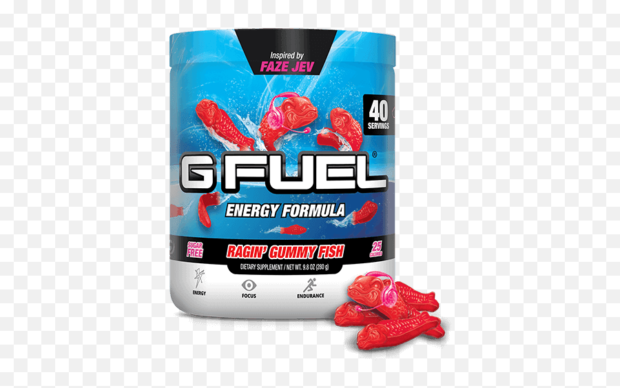 G Fuel Ragin Gummy Fish - Ragin Gummy Fish Gfuel Png,Gfuel Png