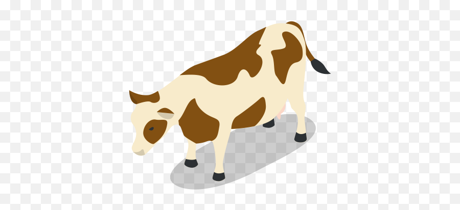 Animal Animals Cow Farm Rural Icon - Farm Animals Icon Transparent Png,Cattle Png