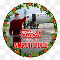 Travel To The North Pole Warms My Heart - Santa Claus Png,North Pole Png