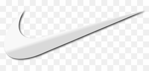 White Nike Logo Png 7 Image - Transparent
