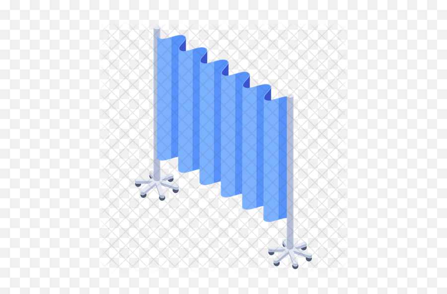 Hospital Curtain Icon - Hospital Curtain Isometric Png,Hospital Png