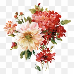 Painted Flower Png Picture - Flowers Png,Painted Flowers Png