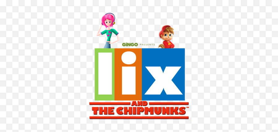 Lix And The Chipmunks - Alvin And The Chipmunks Title Png,Alvin And The Chipmunks Logo