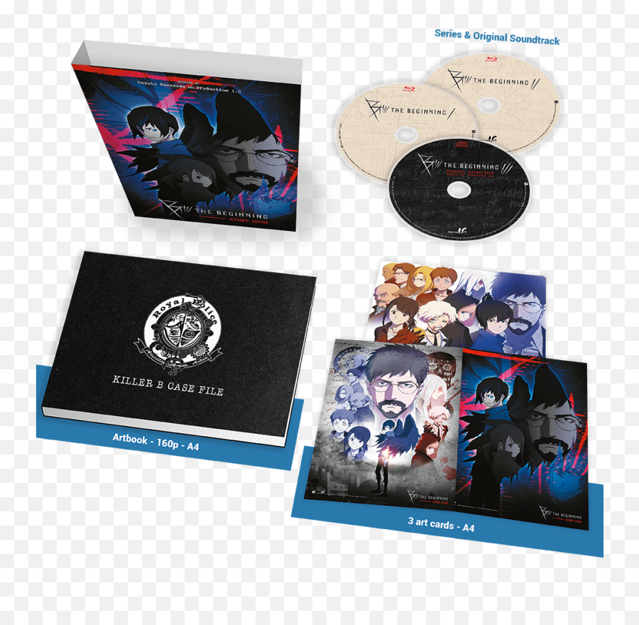 B The Beginning U2013 Ultimate Collection Season 1 Blu Ray Png - ray Logo