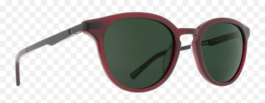 Pismo Sunglasses - Keyhole Round Style Spy Optic Spy Pismo Sunglasses Png,Garnet Transparent
