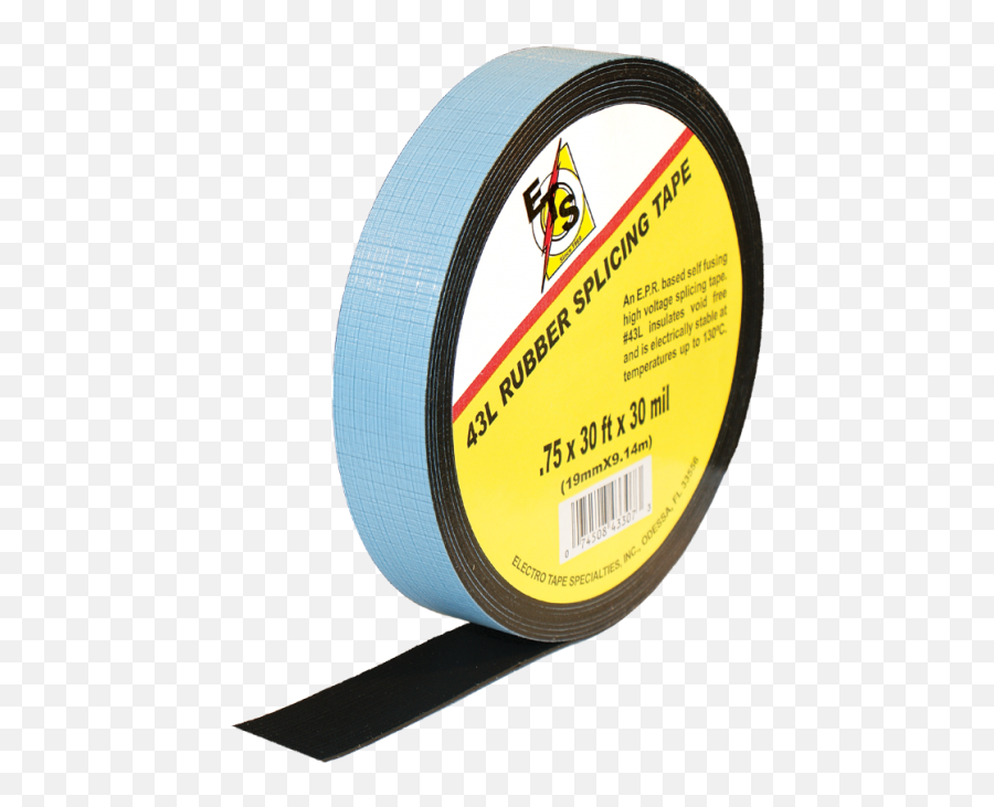 Electro Tape 43l 30 Mil High Voltage Rubber Linered 34 X 30u0027 Roll - Label Png,Construction Tape Png