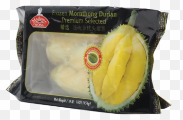 Frozen Durians Flesh Mornthong With Seed Madam Wong - Banana Png,Durian Png