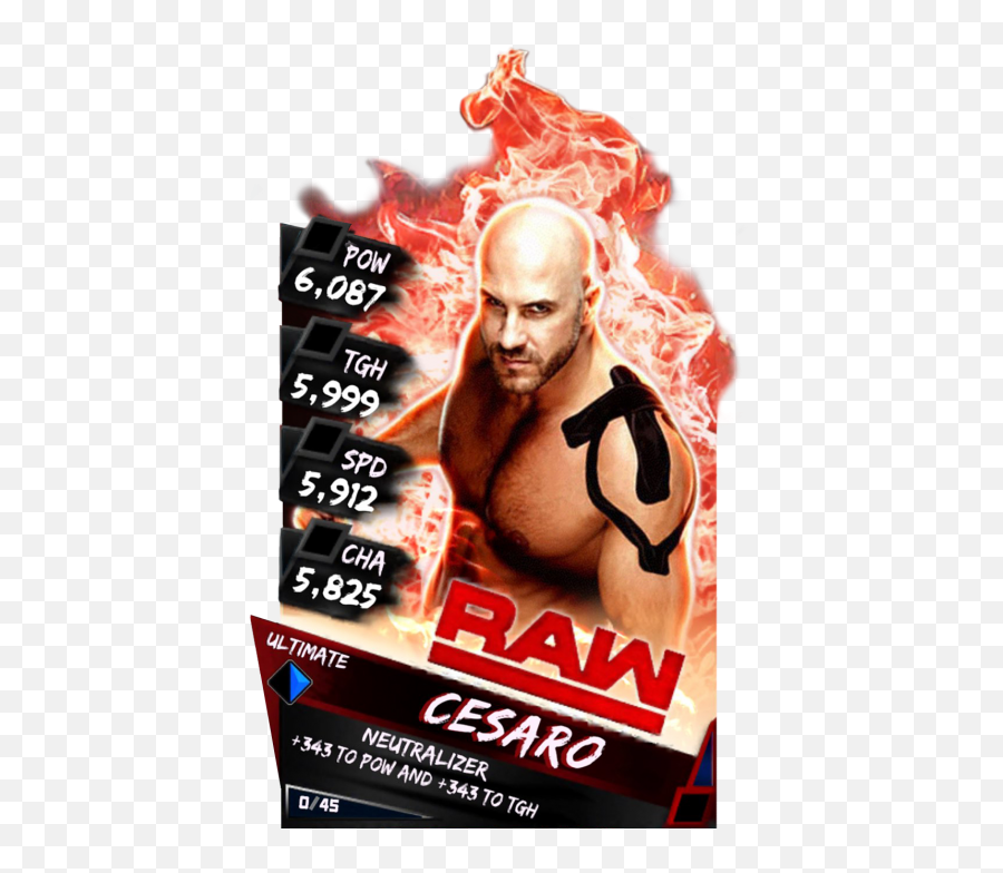 Cesaro - Poster Png,Cesaro Png