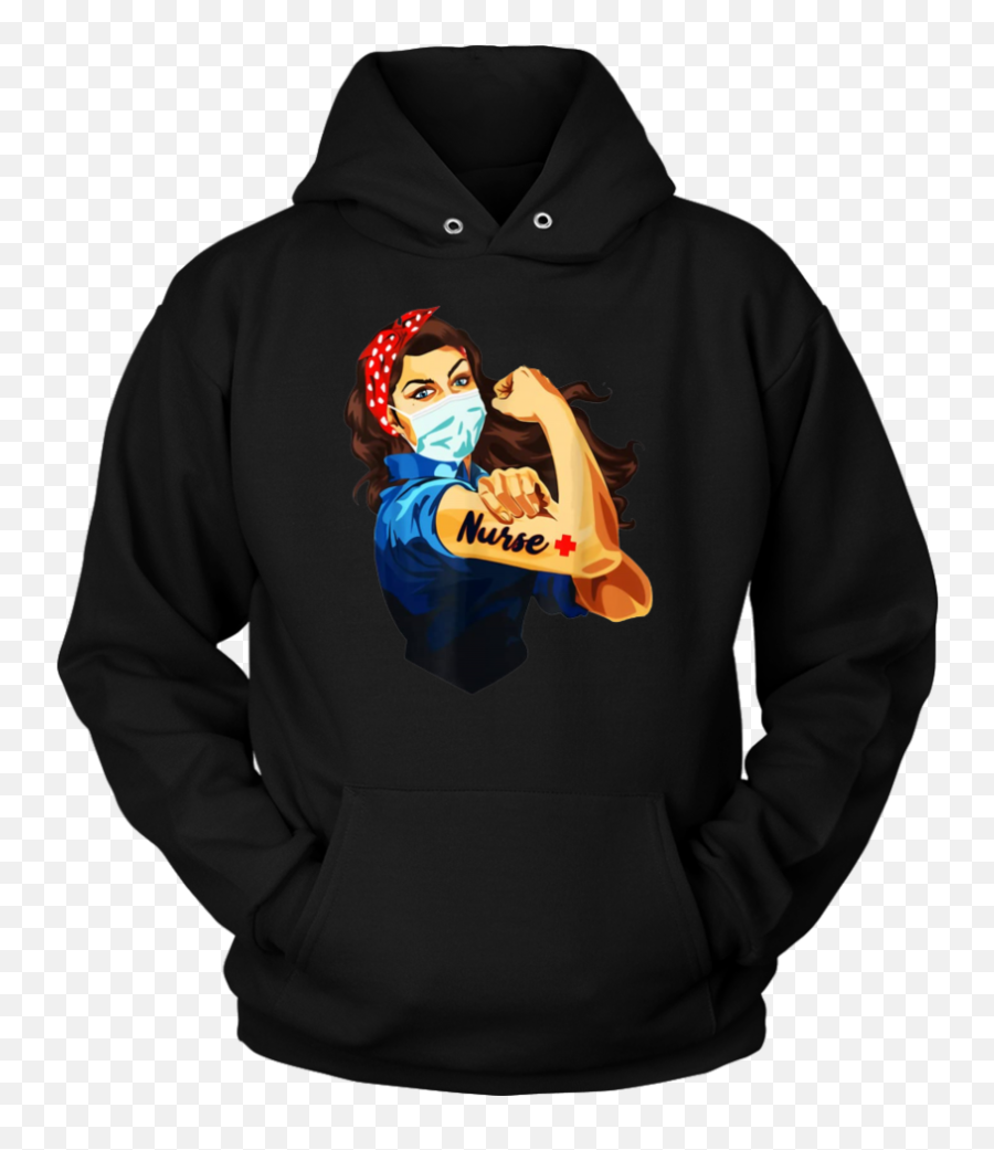 Strong Nurse Rosie Riveter T - Humane Society Sweatshirt Png,Rosie The Riveter Icon