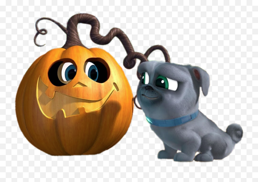 Puppy Dog Pals Halloween Pumpkin Png Image Transparent