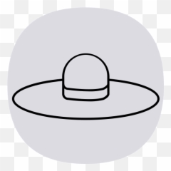 Sun Hat Vector Icons Free Download In Svg Png Format - Dot