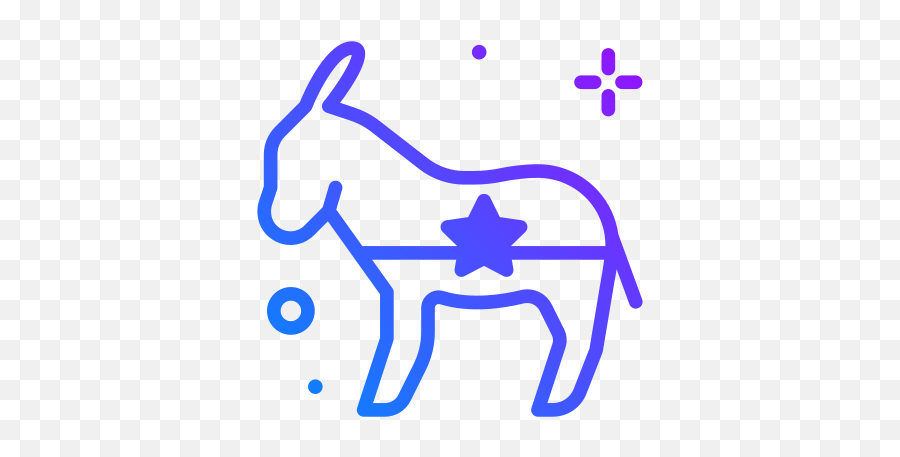 Democrats - Icon Png,Democratic Donkey Icon