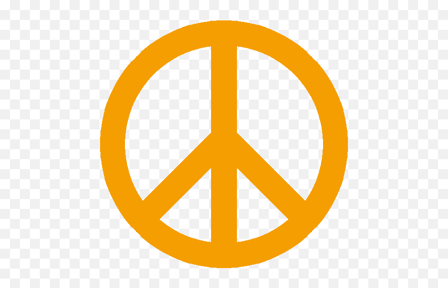 Orange Peace Sign Joypixels Sticker - Orange Peace Sign Orange Peace Sign Png,Asuka Langley Icon