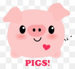 Cute Pig Png - Pig Pink Cute Kawaii Heart Mud Dirty Kawaii Dibujos De Cerditos,Pork Png