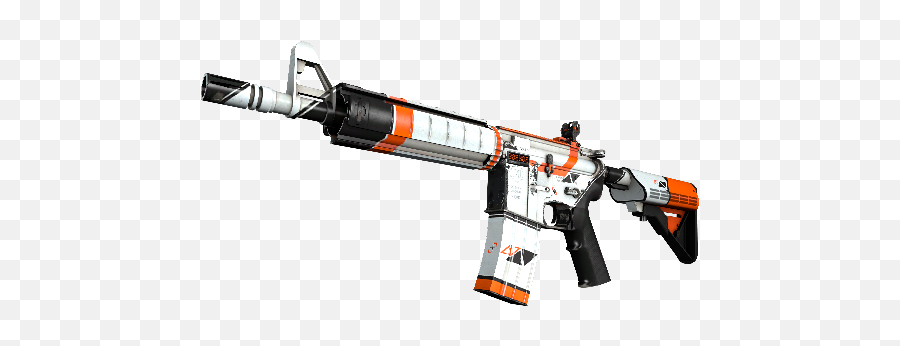 M4a4 Asiimov Well - Worn U2014 Trade Your Csgo Skins On Csmoney M4a4 Cs Go Png,Zim Icon