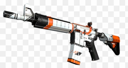 M4a4 Asiimov Well - Worn U2014 Trade Your Csgo Skins On Csmoney M4a4 Cs Go Png,Zim Icon