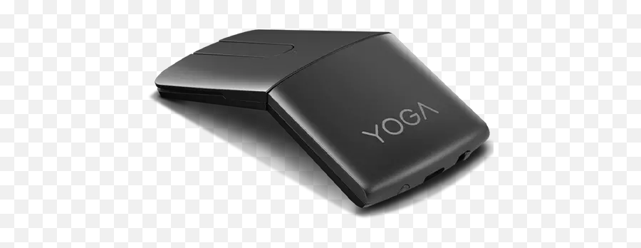 Yoga Mouse With Laser Pointer Black Lenovo Us - Mouse Inalámbrico Lenovo Yoga Png,No Mouse Icon Windows 10