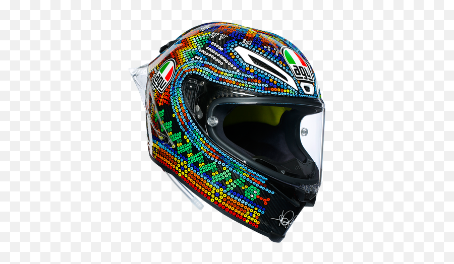 Pista Gp R E2205 Limited Edition - Rossi Winter Test 2018 Agv Pista Gp R 2018 Png,Icon Helmets 2018