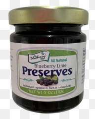 Mini Blueberry Lime Preserves 5oz - Maqui png