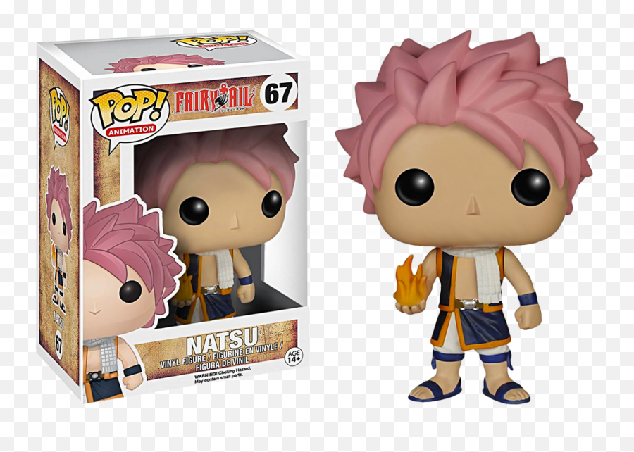 Funko Pop Fairy Tail - Natsu 67 The Amazing Collectables Figurine Pop Fairy Tail Png,Erza Icon