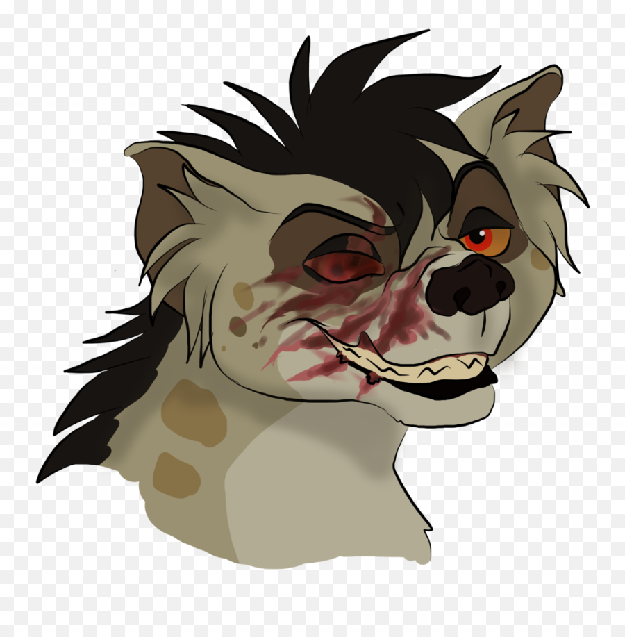 Cat Dog Face Mammal Snout - Hyena Face Png,Hyena Png