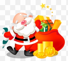 Santa Gifts Bag Icon Iconset Mid - nights Christmas With Gifts Png