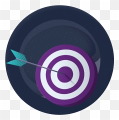 Purpletarget - Efficient Paid Advertising purpleplanet Shooting Target png