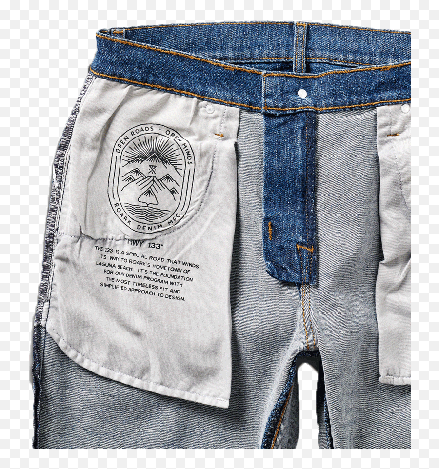 Hwy 133 Slim Fit Denim - Medium Classic Medium Classic Png,Levi's Icon Distressed Denim Shorts