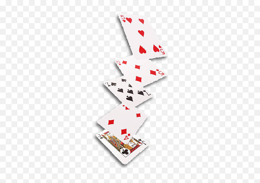 Falling Playing Cards - Playing Cards Cards Falling Png,Playing Cards Png