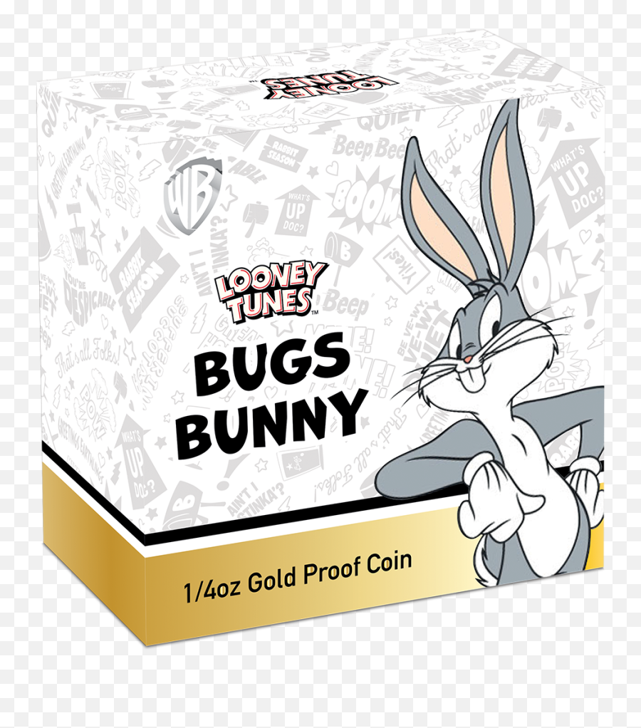 Bugs Bunny - 1 4 Oz Gold Bugs Bunny Png,Bugs Bunny Png