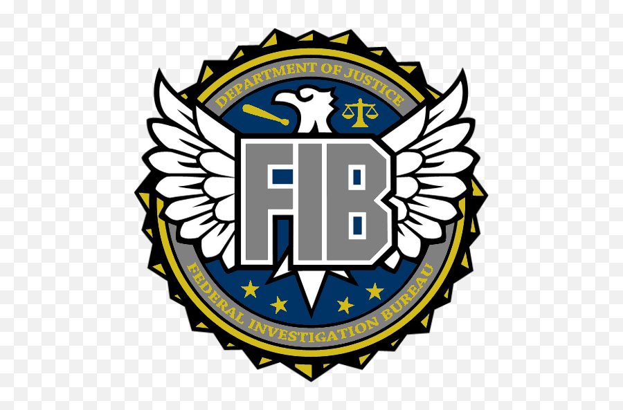 Fib Logo Emblems For Gta 5 Grand - Gta V Fib Logo Png,Gta 5 Logo Png