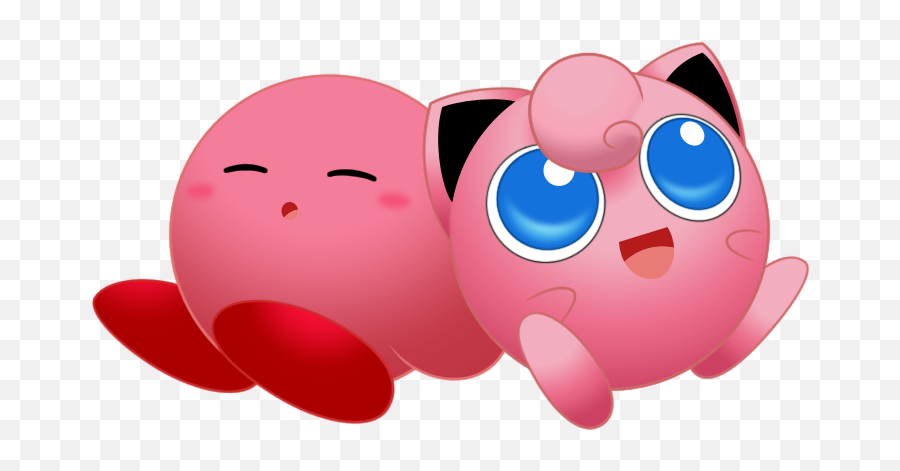 Copy Link - Kirby And Jigglypuff Png,Jigglypuff Png