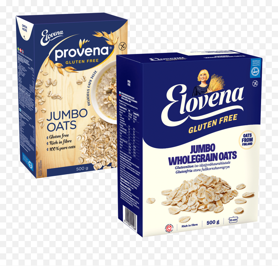 Elovena U2013 Feel Free To Eat - Elovena Gluten Free Png,Oats Png