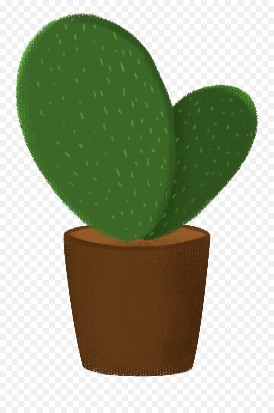 Cactus Green Plant Potted Png And Psd - Flowerpot Clipart Cactus In A Pot Clipart Png,Nopal Png