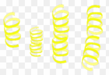 Streamers Blue Transparent Png - StickPNG Yellow Png