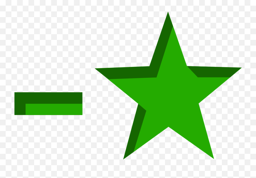 Free Green Star Png Download Clip Art - Small Green Star,Rounded Star Png