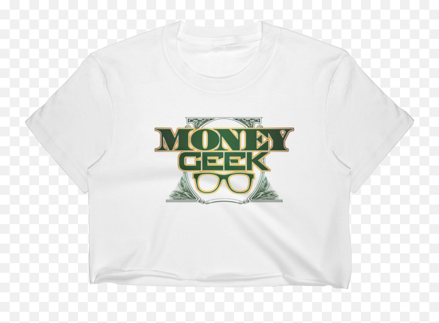 Money Geek Logo Womenu0027s Crop Top - Active Shirt Png,Geek Logo