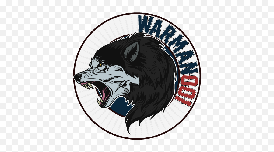 Warman001 Logo U2013 Seasickdruid - Cartoon Png,Wolf Head Logo