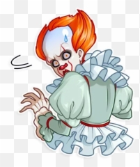 Pennywise Whatsapp Stickers - png