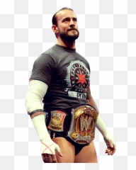 Download Free Png Image - Cm Punk Wwe Champion Render By Cm Punk Transparent Background,Dolph Ziggler Png