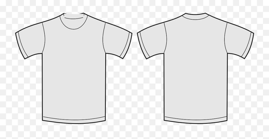 Shirts Clothing Shirt - Free Vector Graphic On Pixabay Plain T Shirt Sample Png,Black T Shirt Template Png