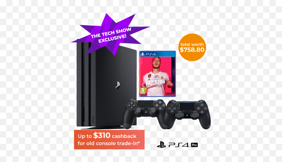 Tech Show Playstation 4 Pro Gamer 1gbps 6999mth - Playstation 4 Slim With 3 Games Png,Ps4 Pro Png
