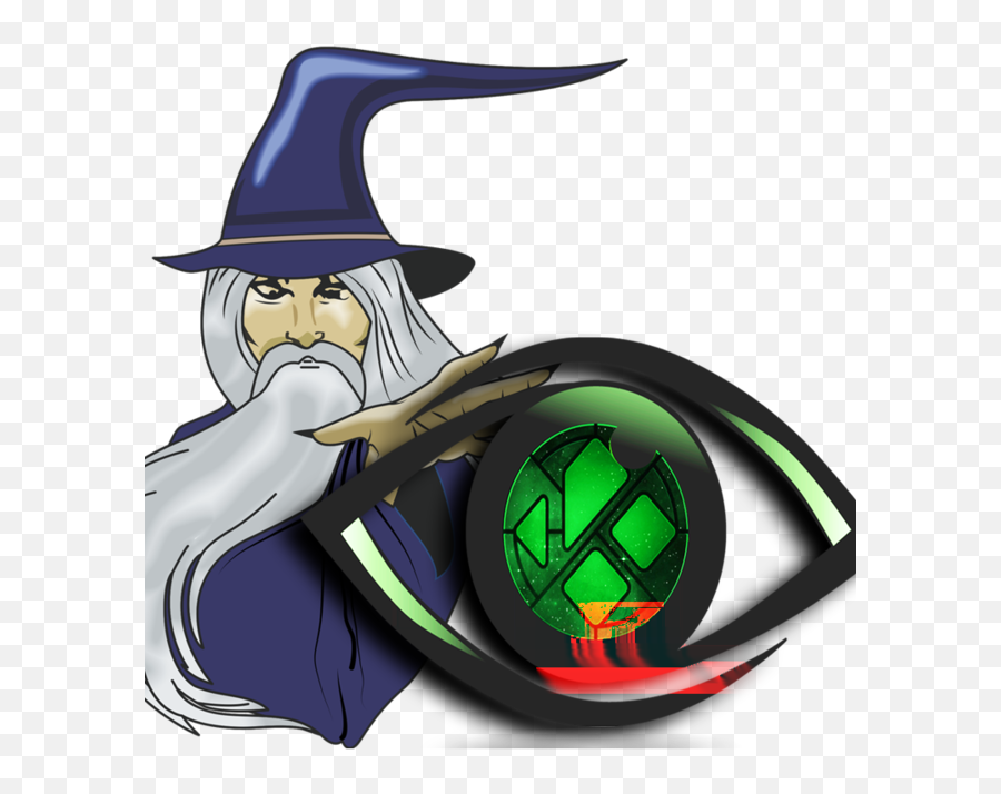 Balkan Green Wizard 216 - Cartoon Png,Wizard Beard Png