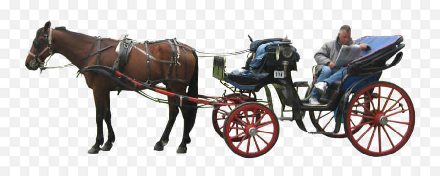 Carriage Png - Horse Drawn Carriage Png,Horses Png